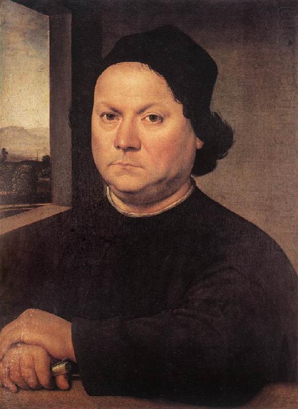 Portrait of Perugino sf, LORENZO DI CREDI